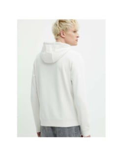 Sweat à capuche duratschi blanc écru homme - Hugo