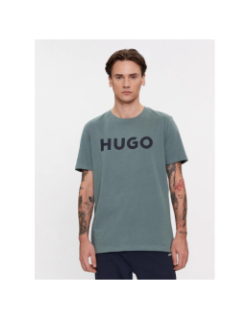 T-shirt dulivio vert homme - Hugo