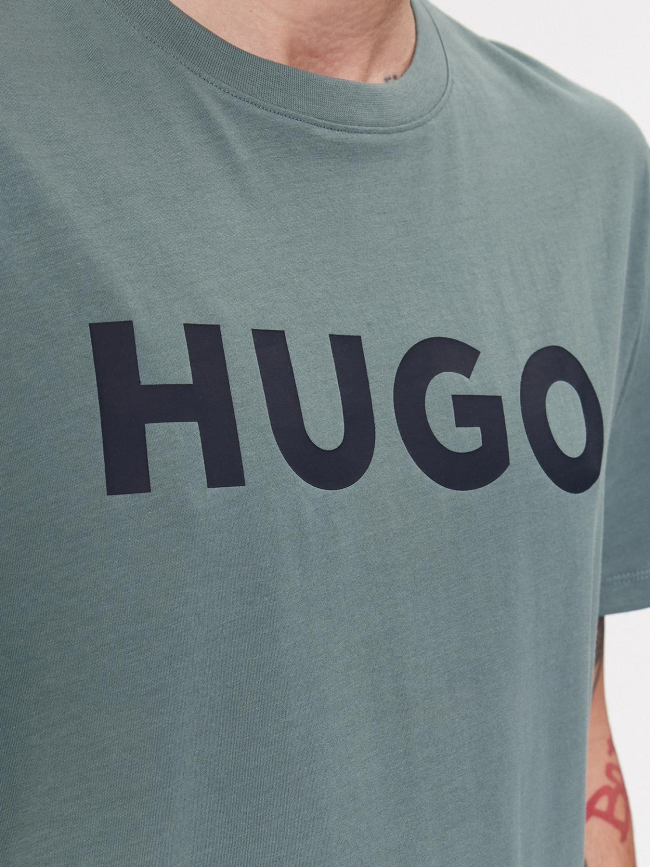 T-shirt dulivio vert homme - Hugo