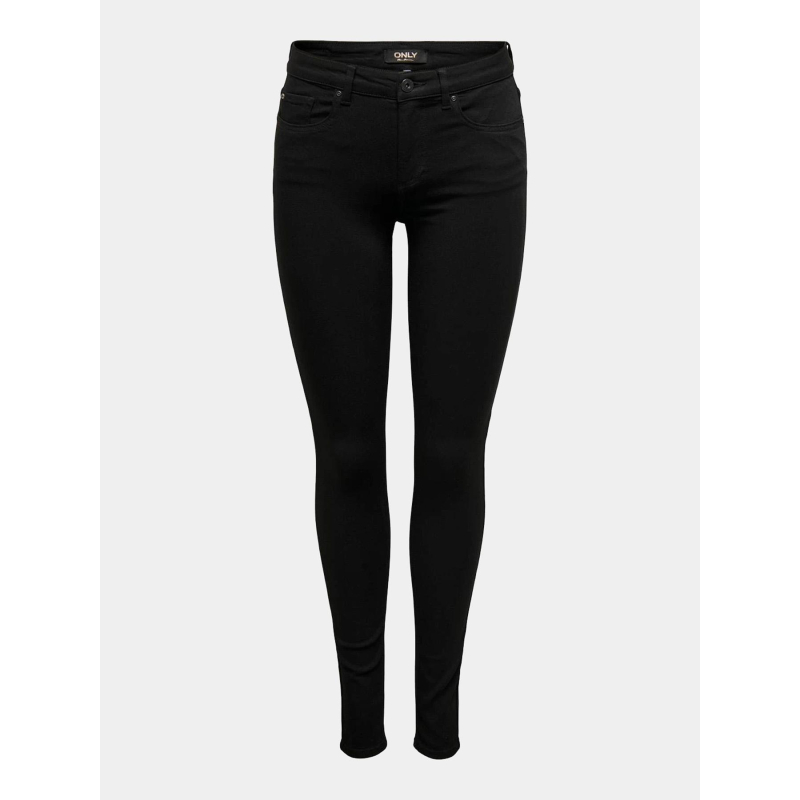 Jean skinny blush mid noir femme - Only