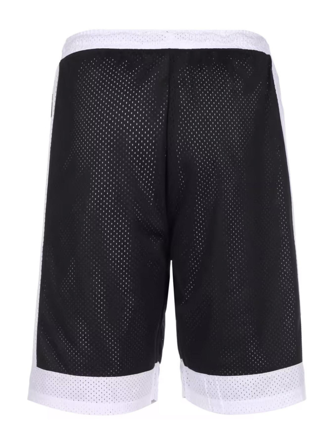 Short de basketball réversible noir blanc - Spalding