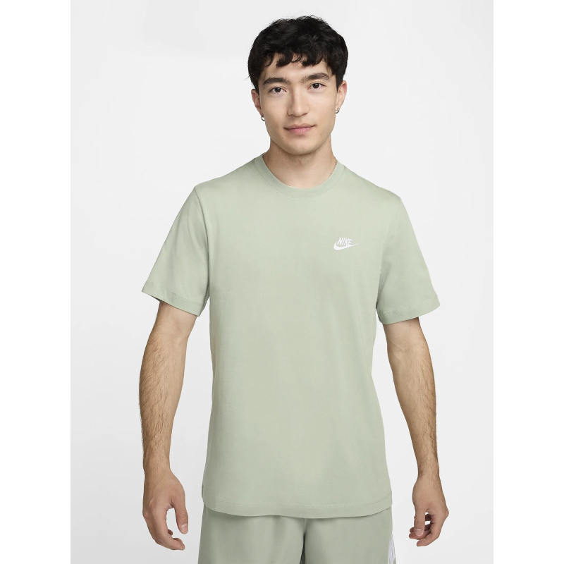 T-shirt nsw club tee logo vert clair homme - Nike