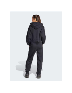 Ensemble sweat zippé jogging noir femme - Adidas