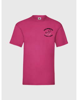 T-shirt Veyle boxing club sérigraphie coeur - Rose Kick