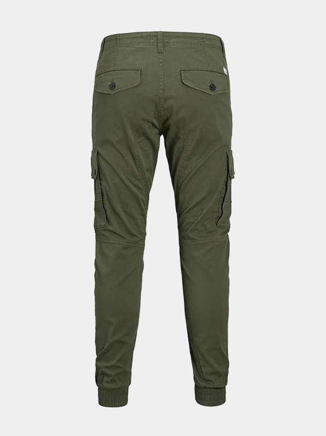 Pantalon cargo paul warner kaki garçon - Jack & Jones