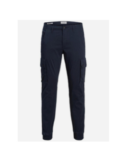 Pantalon cargo paul warner bleu marine garçon - Jack & Jones