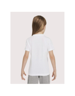 T-shirt club multi-logos badge blanc enfant - Nike