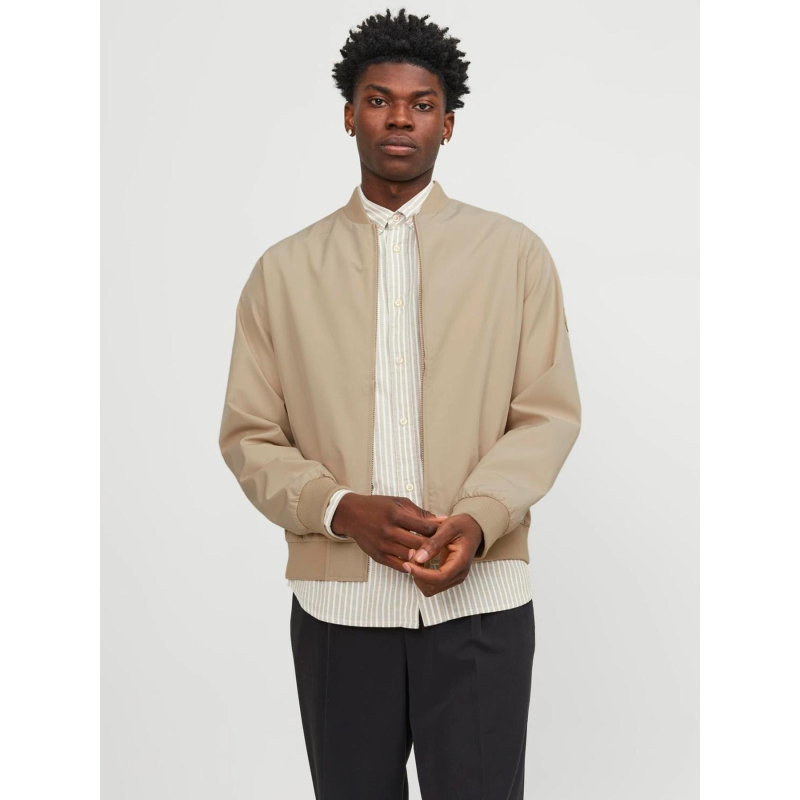 Bomber beige homme sale