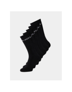 5 paires de chaussettes jacregen noir enfant - Jack & Jones