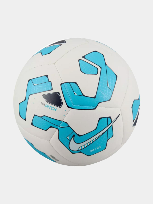 Ballon de football pitch fa24n blanc et bleu - Nike