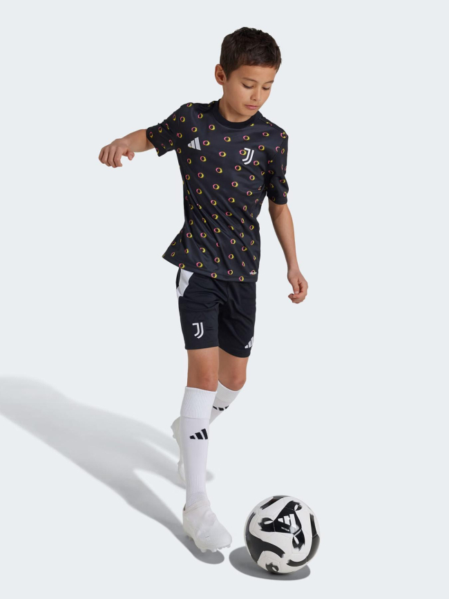 Maillot d'échauffement Juventus noir enfant - Adidas