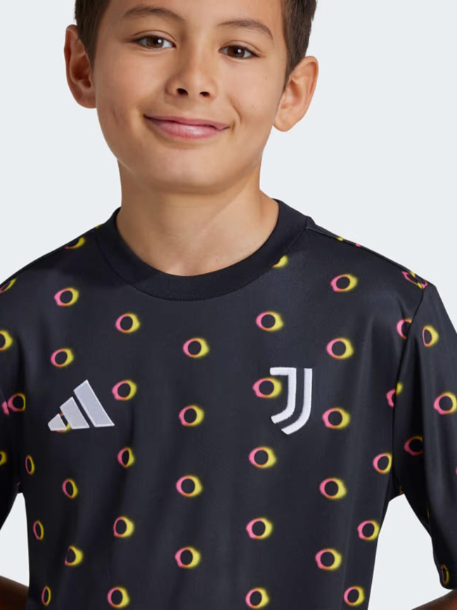 Maillot d'échauffement Juventus noir enfant - Adidas