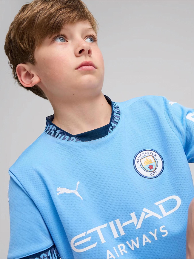 Maillot home manchester city 24/25 bleu enfant - Puma