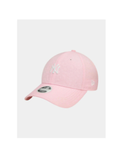 Casquette 9forty new york yankees jacquard rose femme - New Era