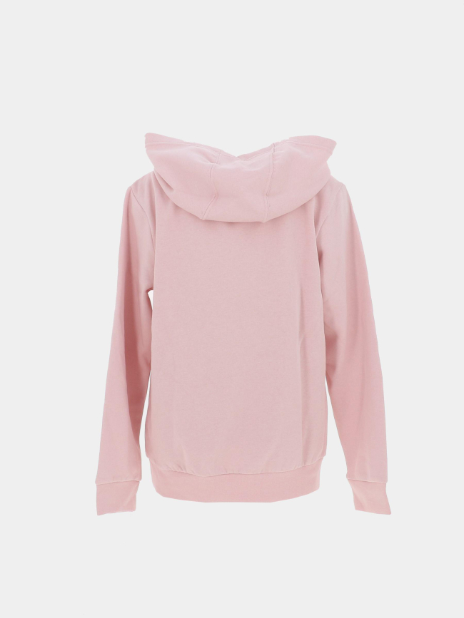 Sweat à capuche logo rose fille - Adidas