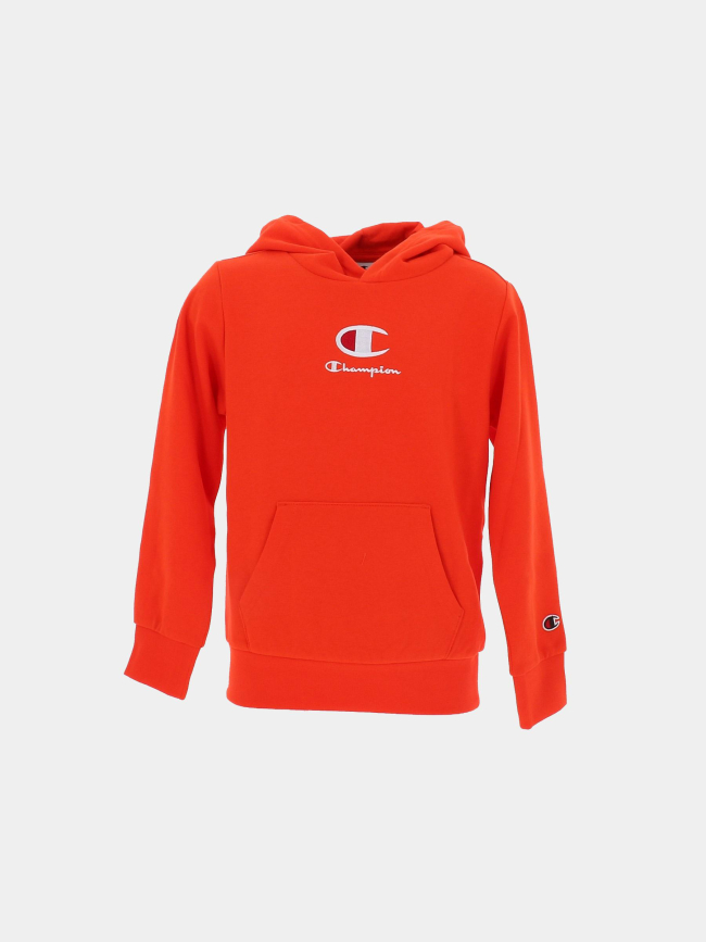 Sweat à capuche hooded rouge enfant - Champion