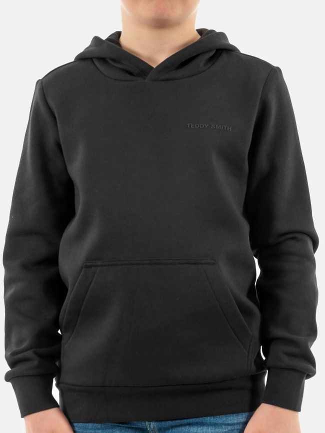 Sweat à capuche s-nark hoody jr noir enfant - Teddy Smith