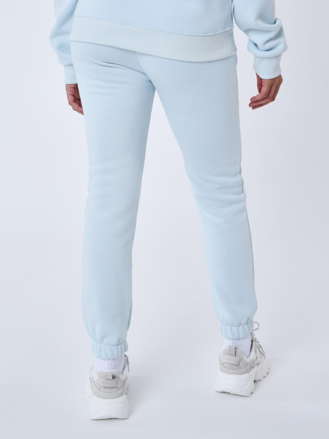 Jogging uni signature bleu ciel femme - Project X Paris