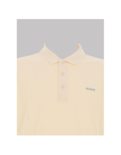 Polo uni donos beige homme - Hugo