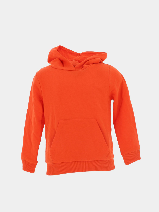 Sweat à capuche uni jansy orange enfant - Name It