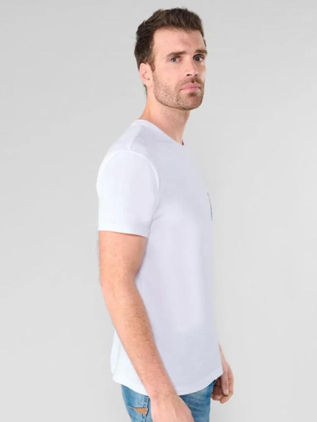 T-shirt santiago blanc homme - Le Temps Des Cerises