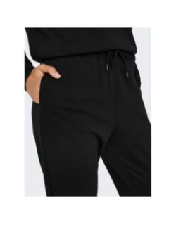 Jogging uni comfort brush noir femme - Only Play