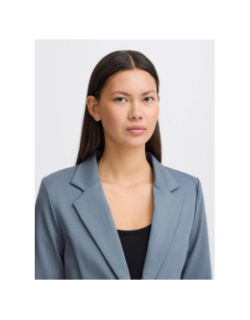 Veste blazer kate bleu femme - Ichi