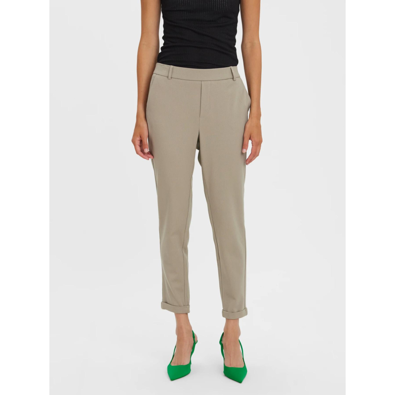 Pantalon loose maya beige femme - Vero Moda