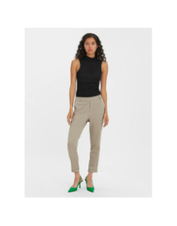 Pantalon loose maya beige femme - Vero Moda