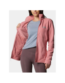 Veste polaire basin trail rose femme - Columbia