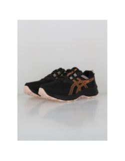 Chaussures de trail waterproof gel venture 9 noir orange femme - Asics