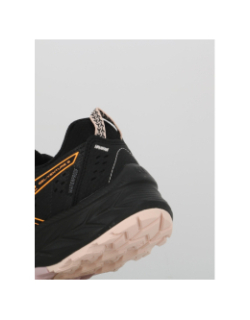 Chaussures de trail waterproof gel venture 9 noir orange femme - Asics