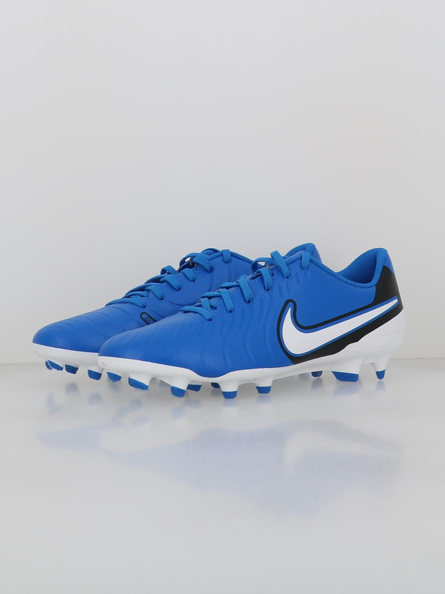 Chaussure de foot nike bleu deals