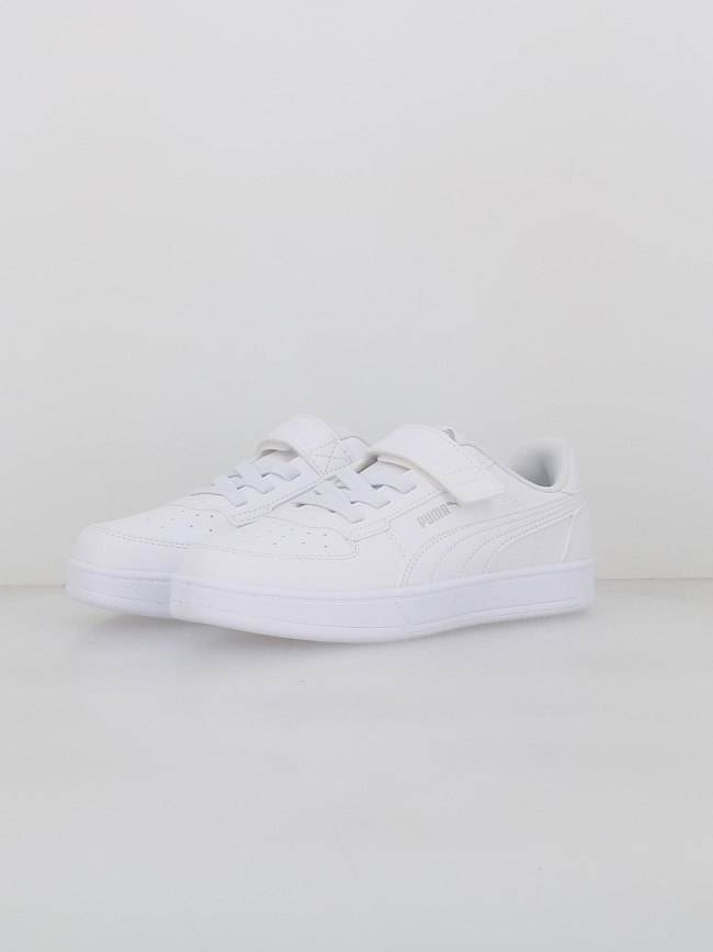 Baskets à scratch caven 2 ac+ blanc enfant - Puma