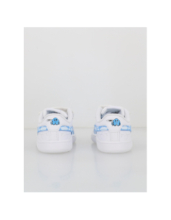 Baskets à scratch smash 3 monster blanc bleu enfant - Puma