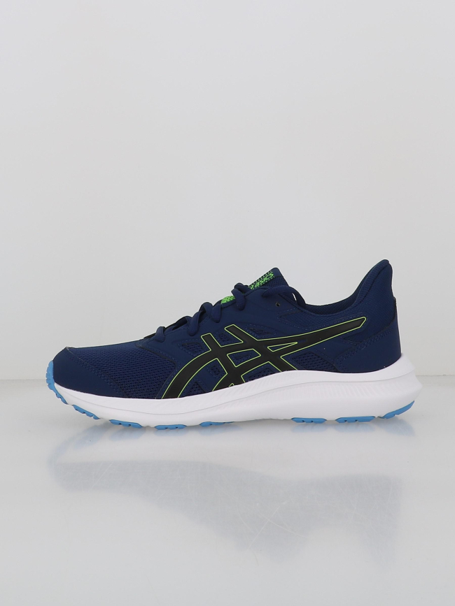 Chaussures de running jolt 4 gs bleu marine enfant Asics wimod