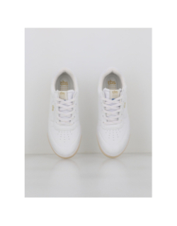 Baskets en cuir extra blanc femme - Tbs