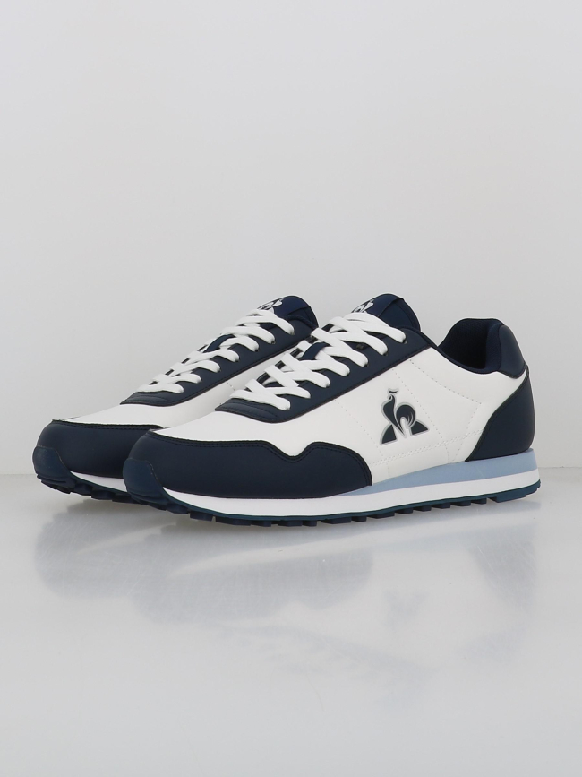 Baskets astra 2 optical bleu blanc homme - Le Coq Sportif