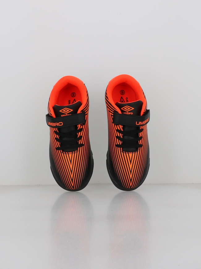 Baskets à scratch sven noir orange garçon - Umbro