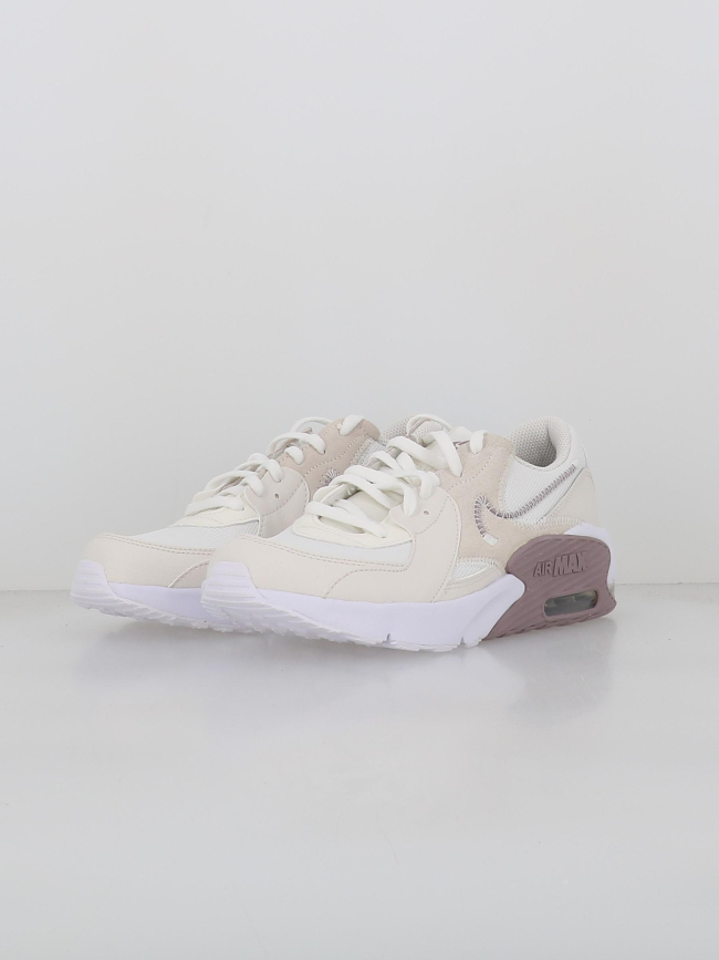 Air max baskets excee gs blanc violet enfant - Nike