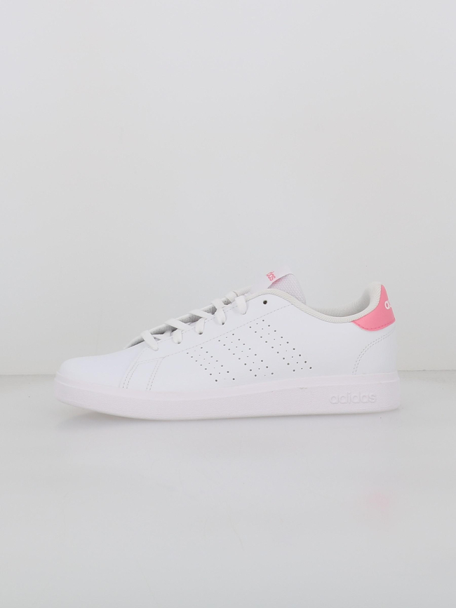 Baskets advantage base 2.0 blanc rose fille - Adidas