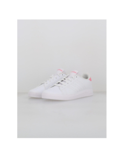 Baskets advantage base 2.0 blanc rose fille - Adidas