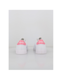 Baskets advantage base 2.0 blanc rose fille - Adidas