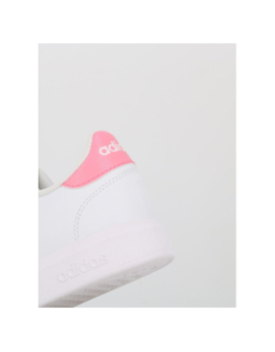 Baskets advantage base 2.0 blanc rose fille - Adidas