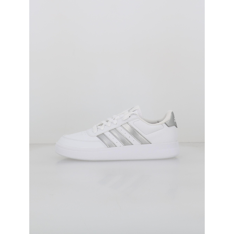 Baskets breaknet 2.0 blanc argent femme - Adidas