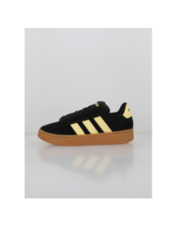 Baskets grand court alpha noir jaune femme - Adidas