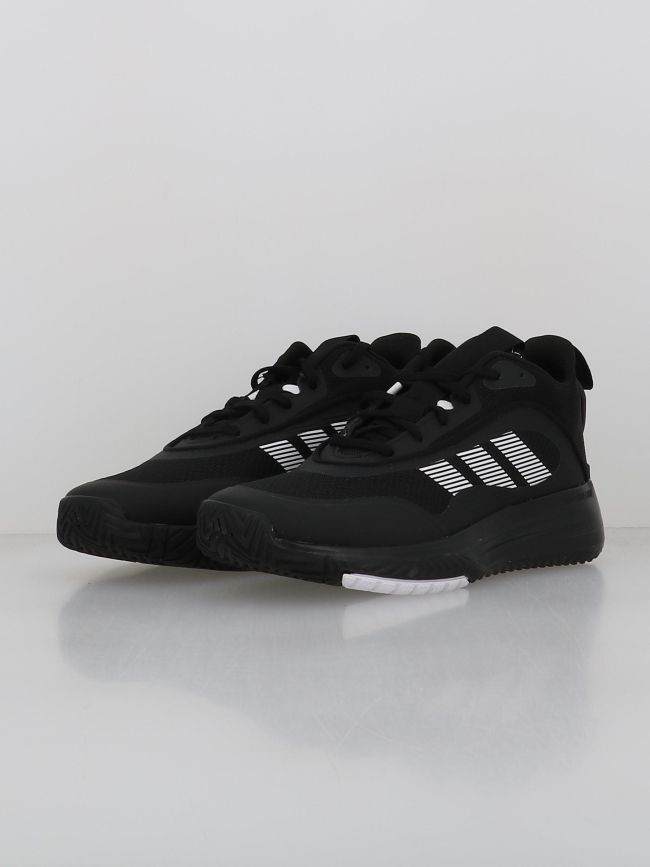 Chaussures basketball ownthegame 3.0 noir blanc homme - Adidas