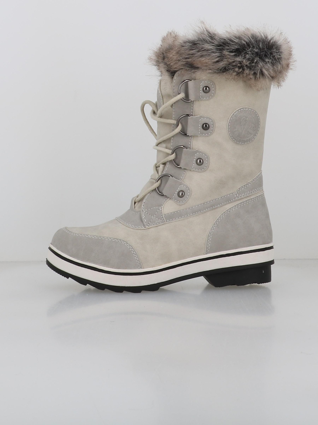 Bottes de neige aponi gris femme Kimberfeel wimod