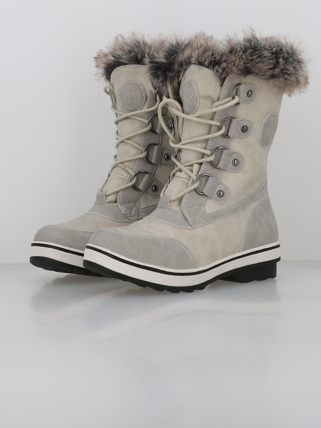 Bottes de neige aponi gris femme - Kimberfeel