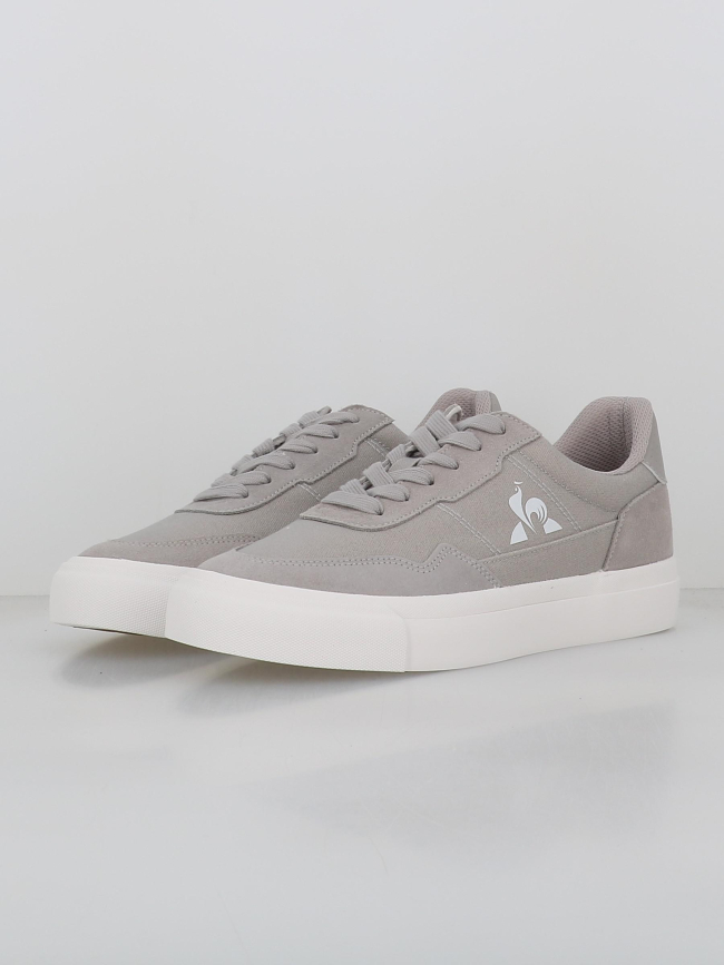 Baskets bi-matière ollie optical gris homme - Le Coq Sportif